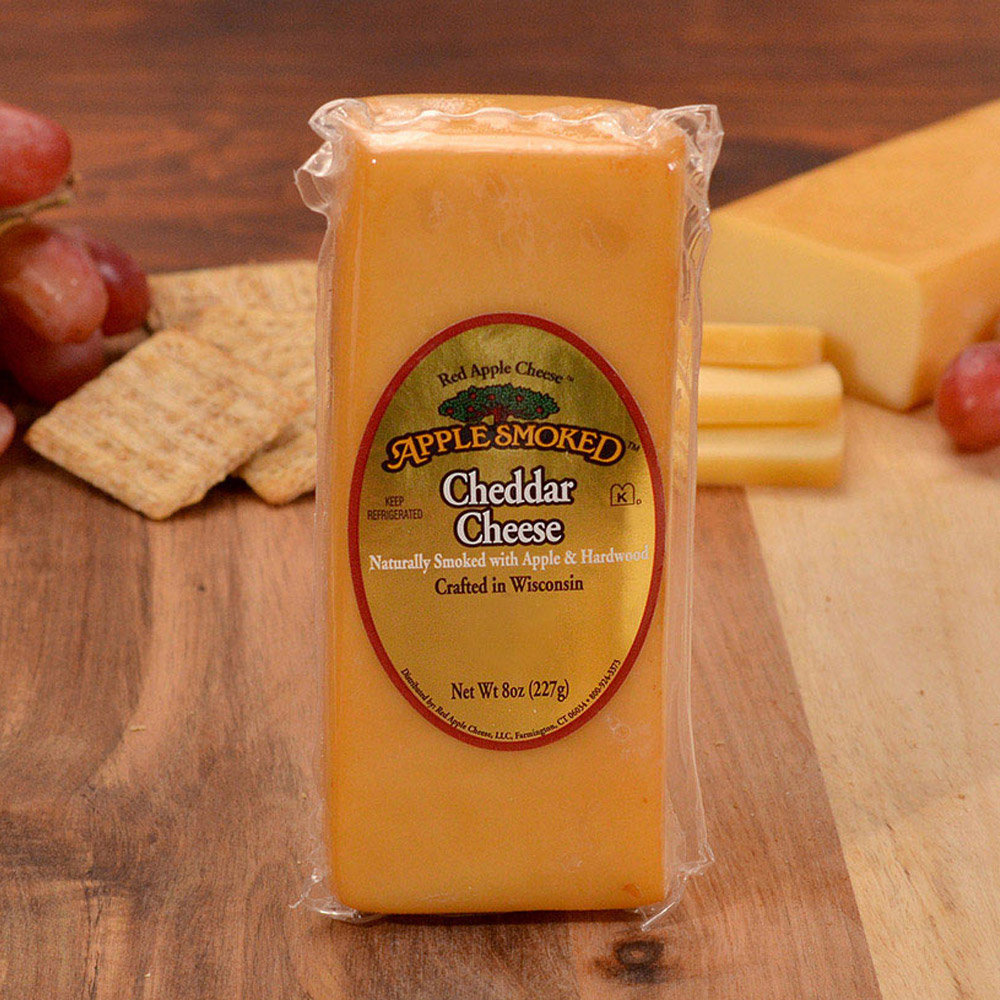 Red Apple Cheese Apple Smoked Cheddar Cuts EURO USA