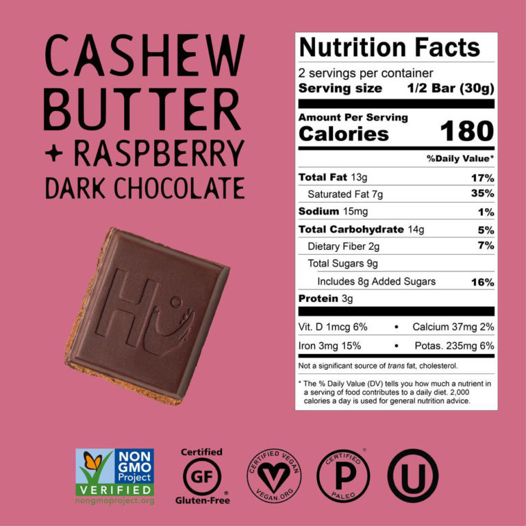 Hu Cashew Butter Raspberry Jelly Organic Dark Chocolate Bars EURO USA