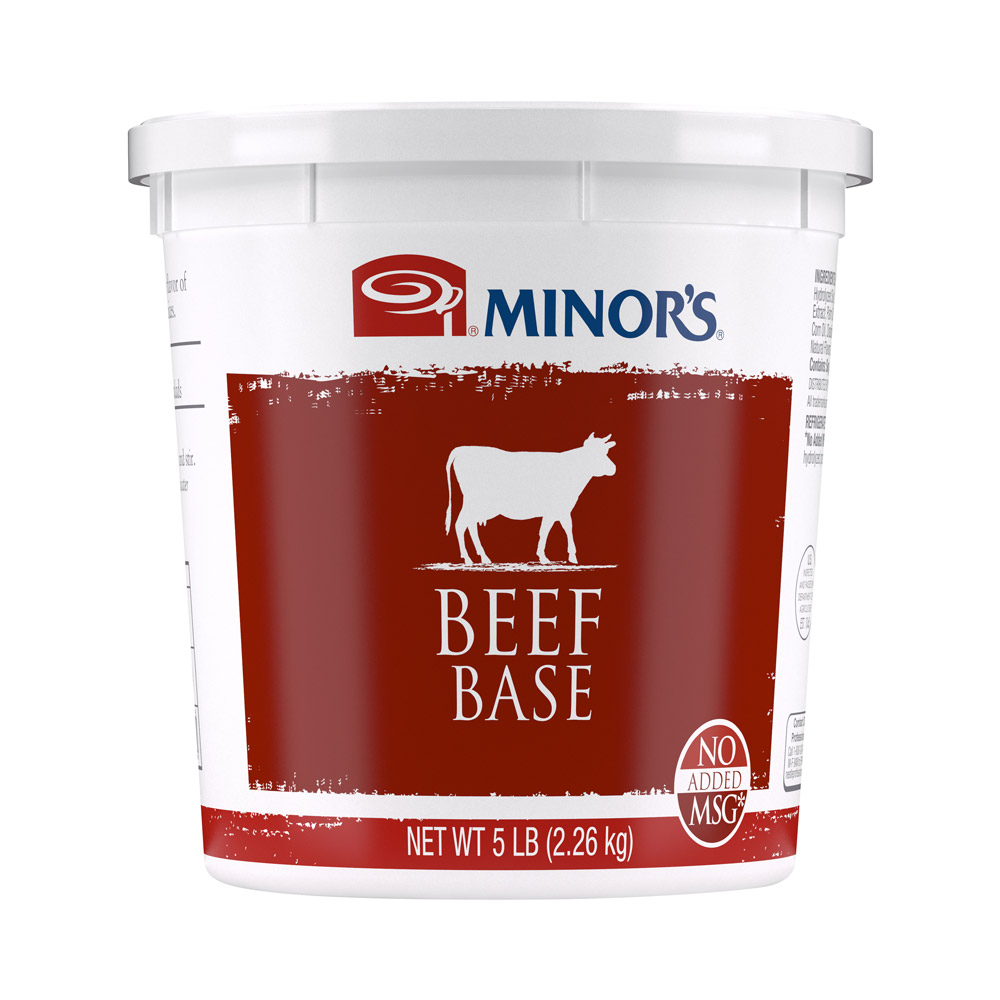 Container of Minor's beef base