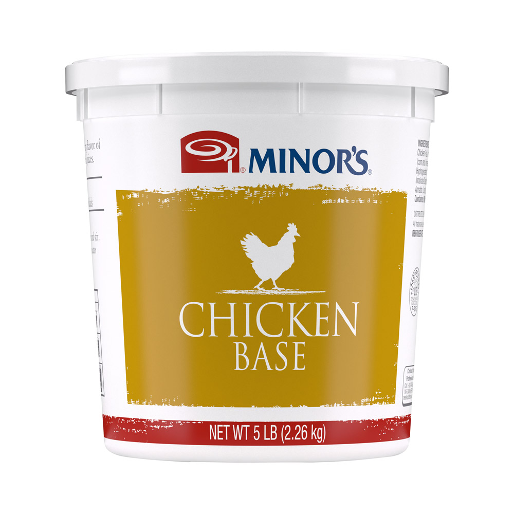 Container of Minor's chicken base