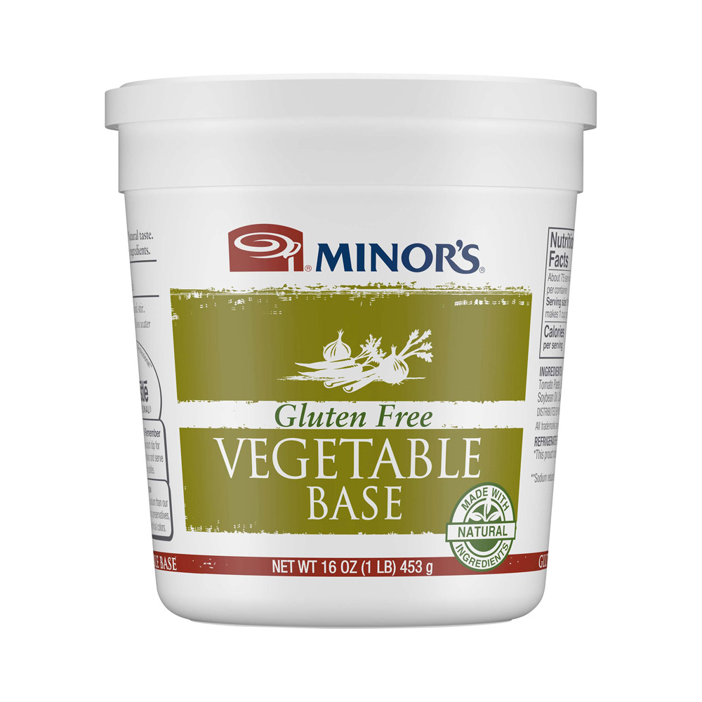Container of Minor's vegatable base