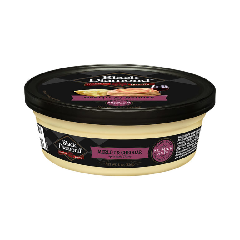 Black Diamond Merlot & Cheddar Spread EURO USA