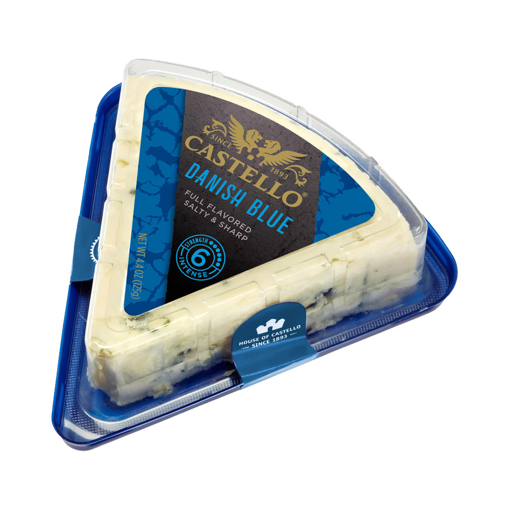 Castello Danish blue cheese wedge