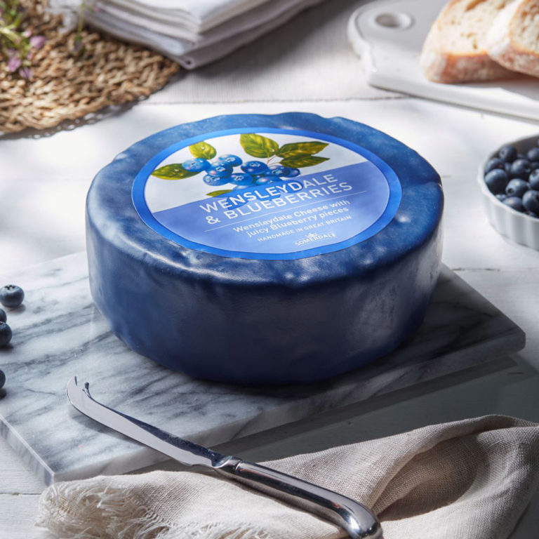 Somerdale Wensleydale & BlueberriesWheel EURO USA