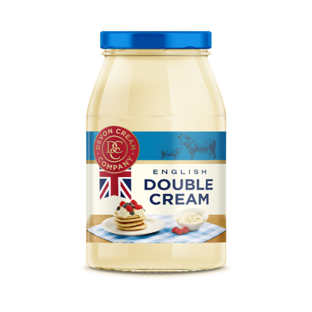 Jar of Devon Cream Company English double cream