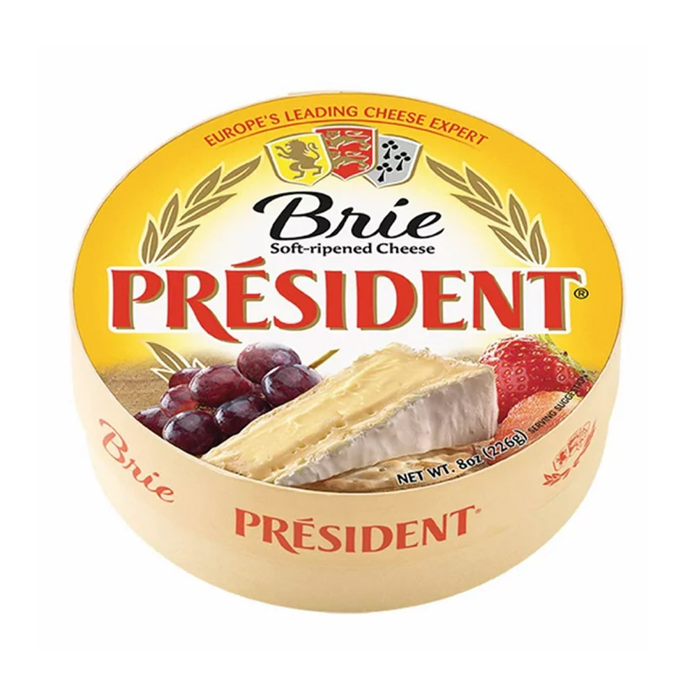 A package of President brie