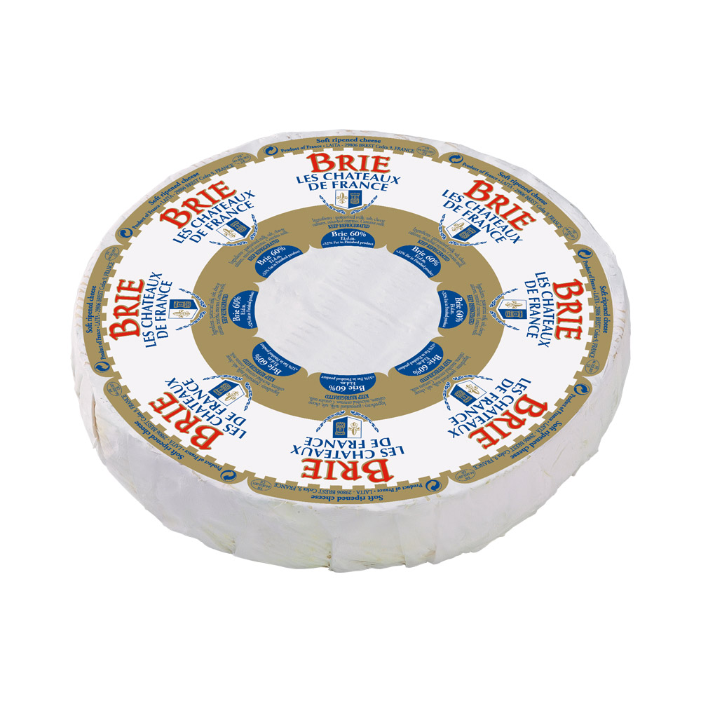 Wheel of Les Chateaux de France 60% brie