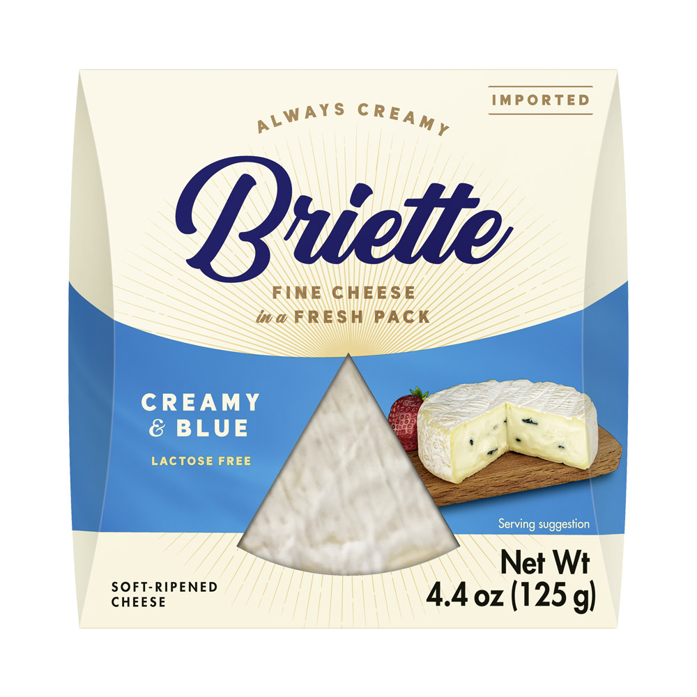 Briette Creamy & Blue cheese in a box