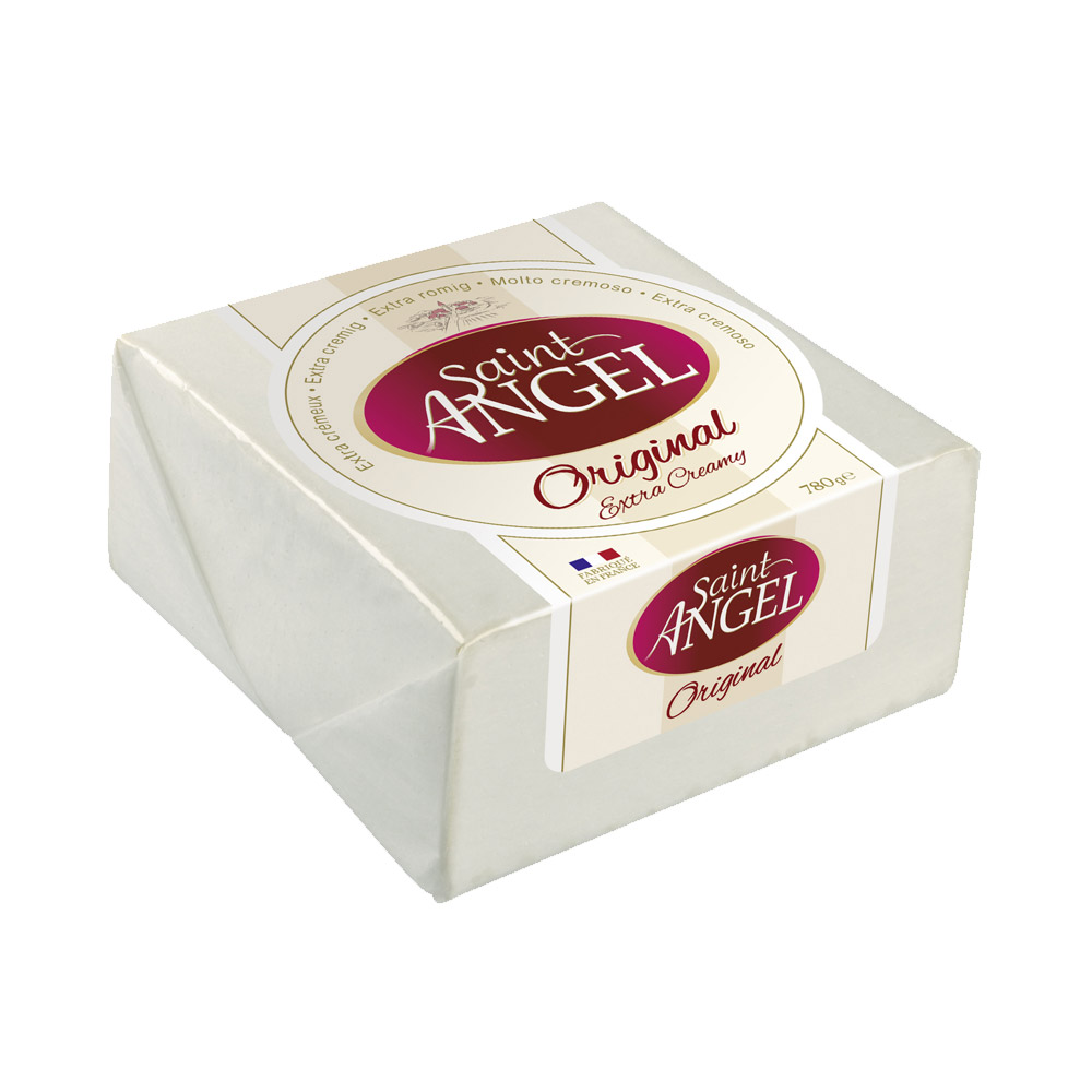 Saint Angel cheese in packaging