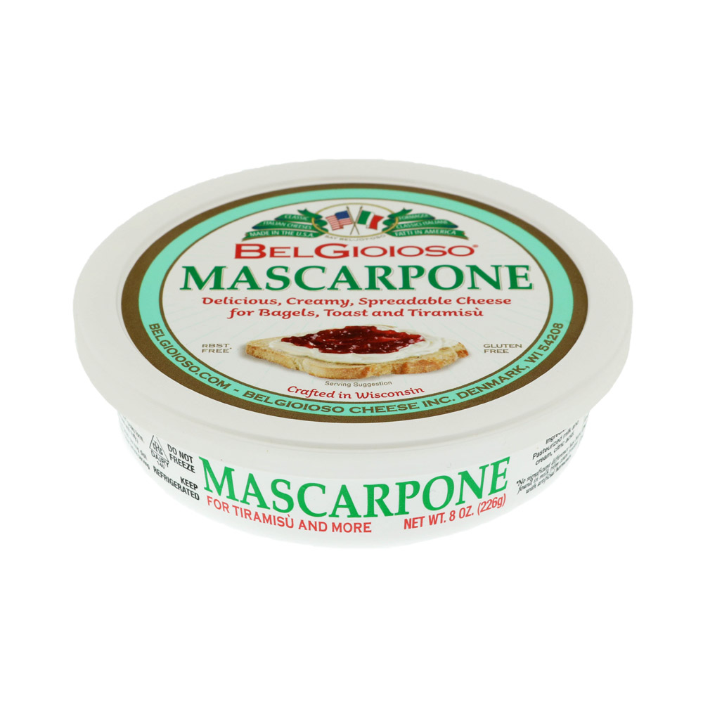Cup of BelGioioso Mascarpone cheese
