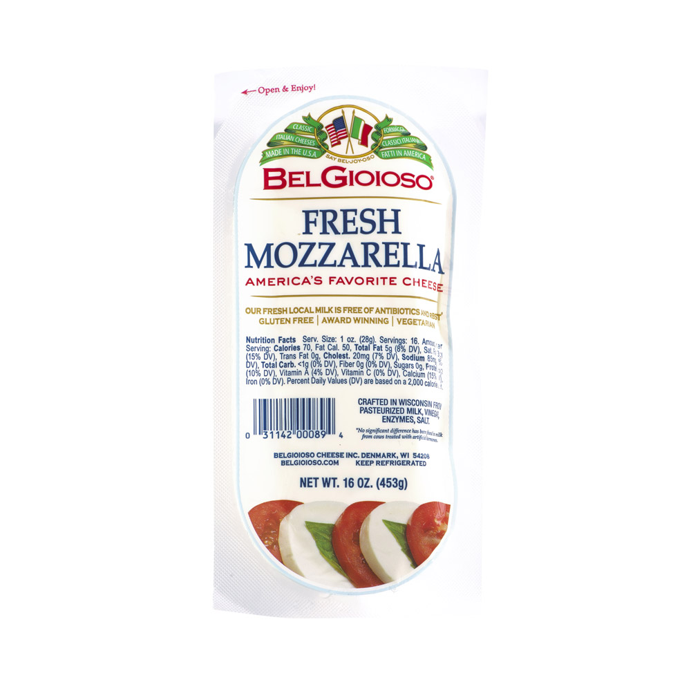 BelGioioso fresh mozzarella log