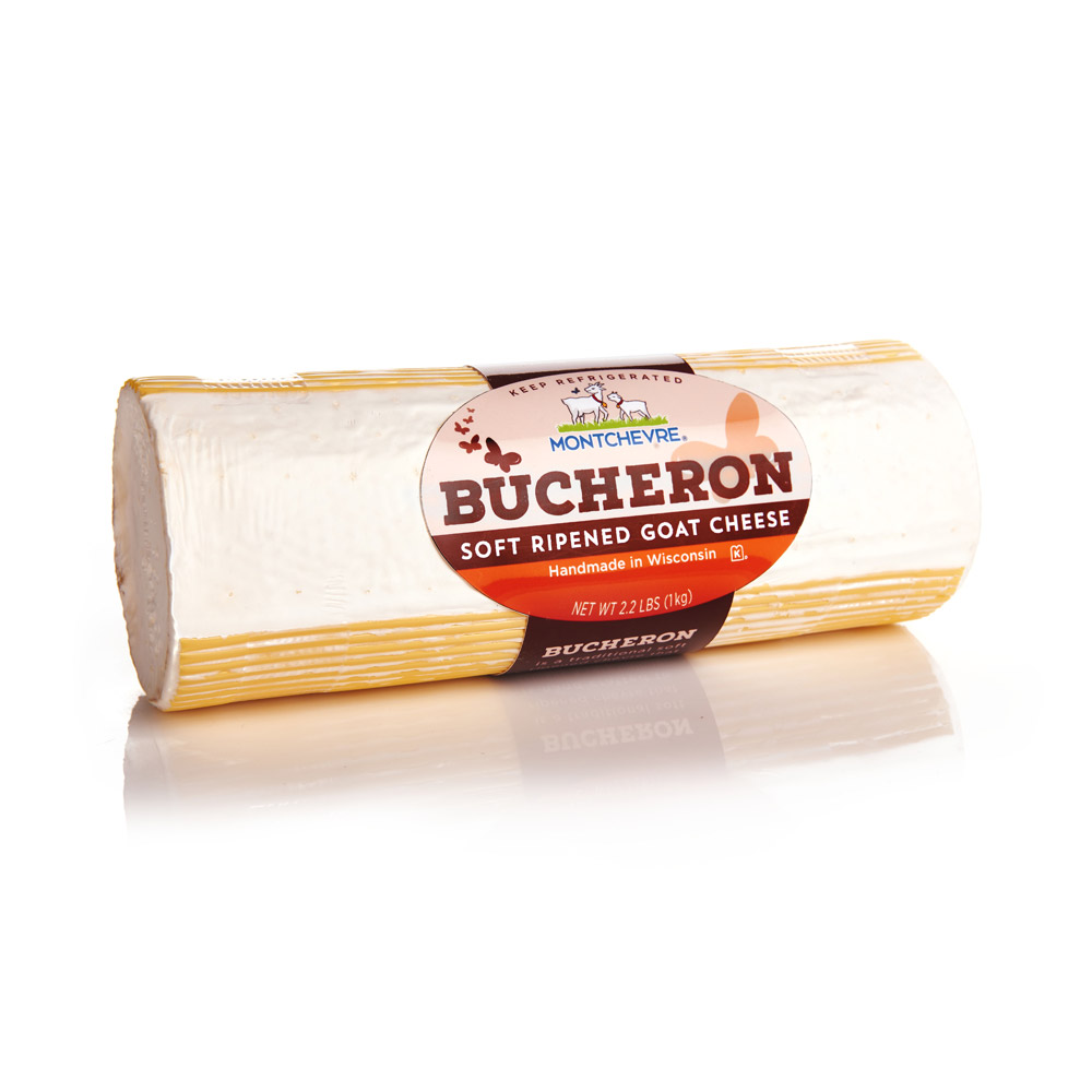 Log of Montchevre Bucheron cheese