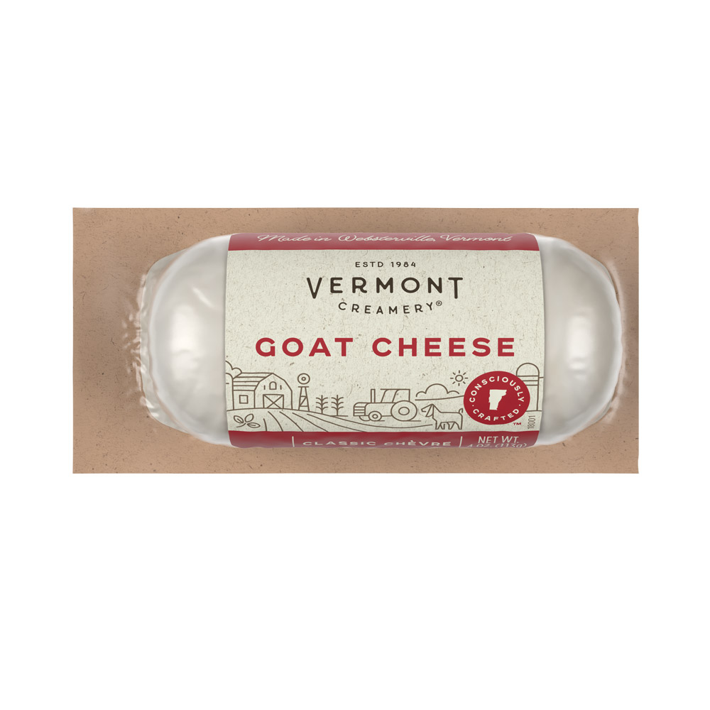 Log of Vermont Creamery classic chèvre