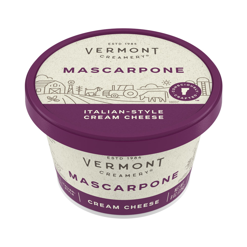 Cup of Vermont Creamery Mascarpone