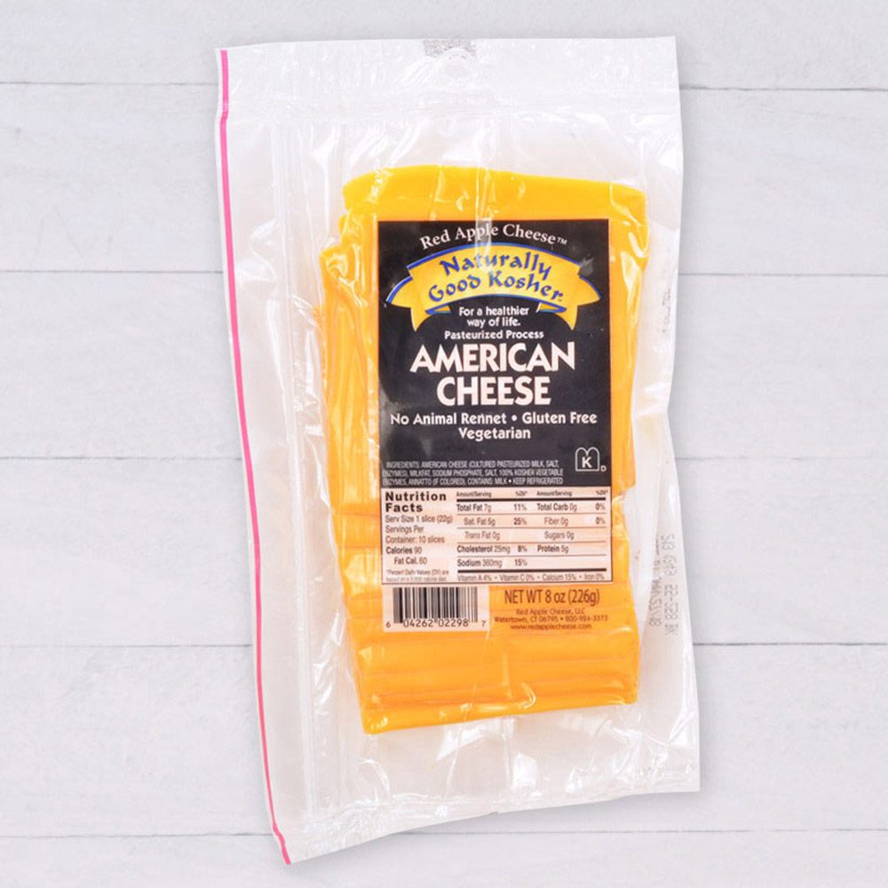Naturally Good Kosher Sliced American Cheese - EURO USA