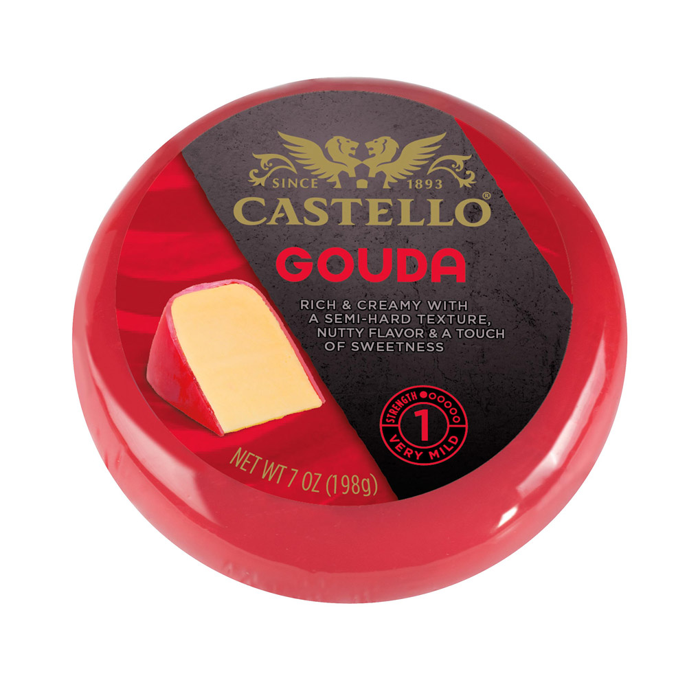 Castello Gouda cheese round