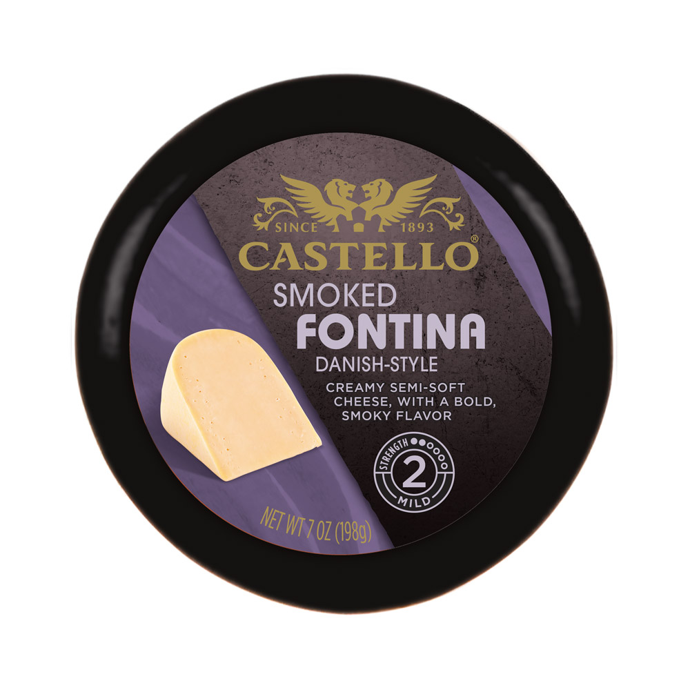 Castello Smoked Fontina cheese round