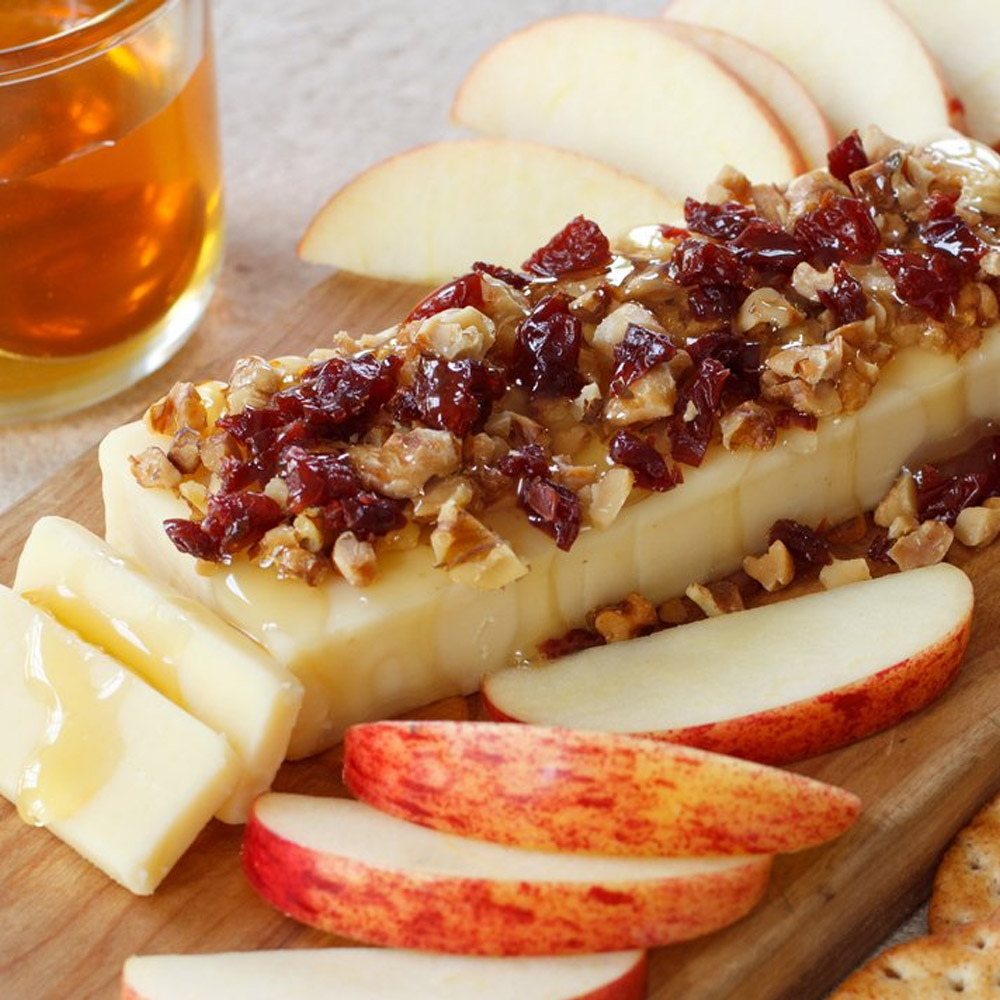 Cheddar with Honey, Walnuts & Dried Cherries