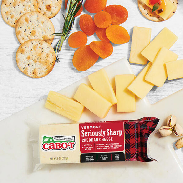 Cabot Seriously Sharp White Cheddar-Dairy Bars - EURO USA