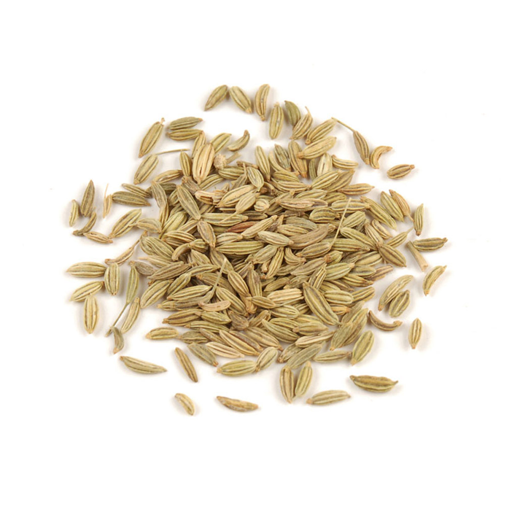 A pile of whole fennel seed