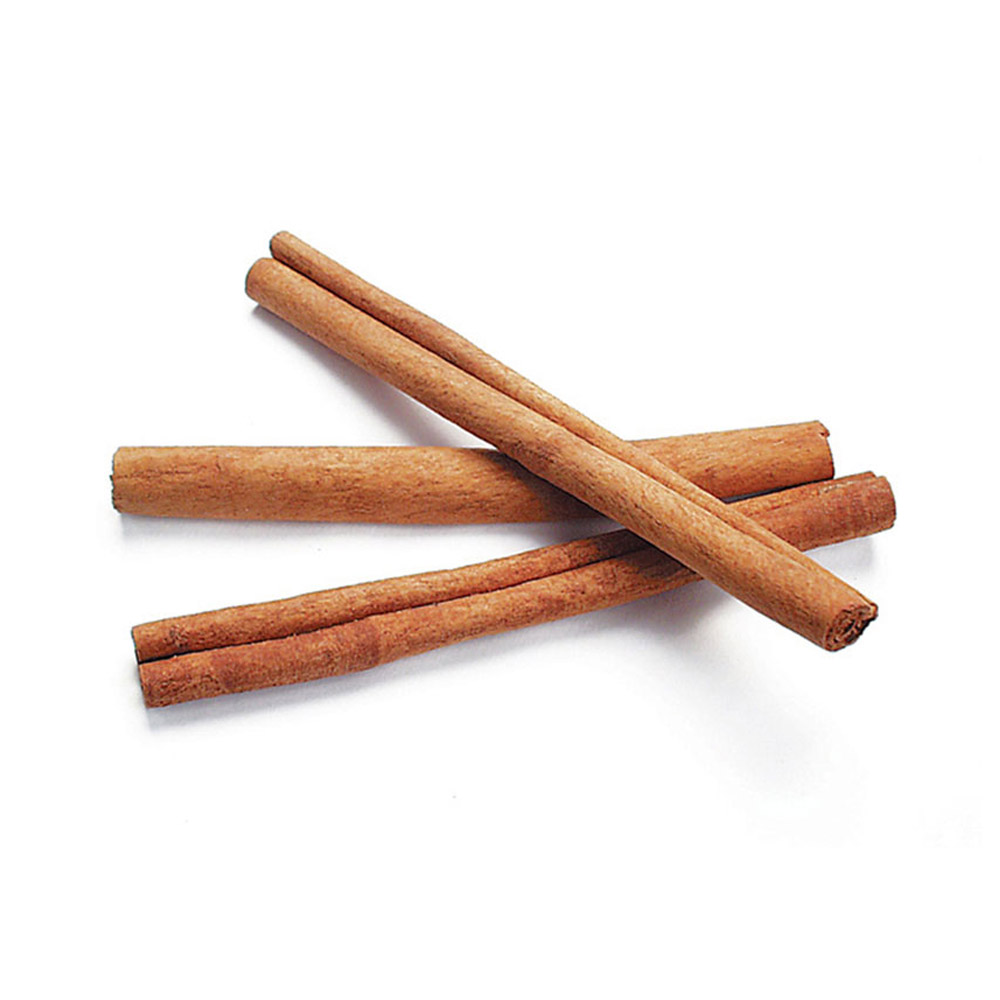 A pile of cinnamon sticks