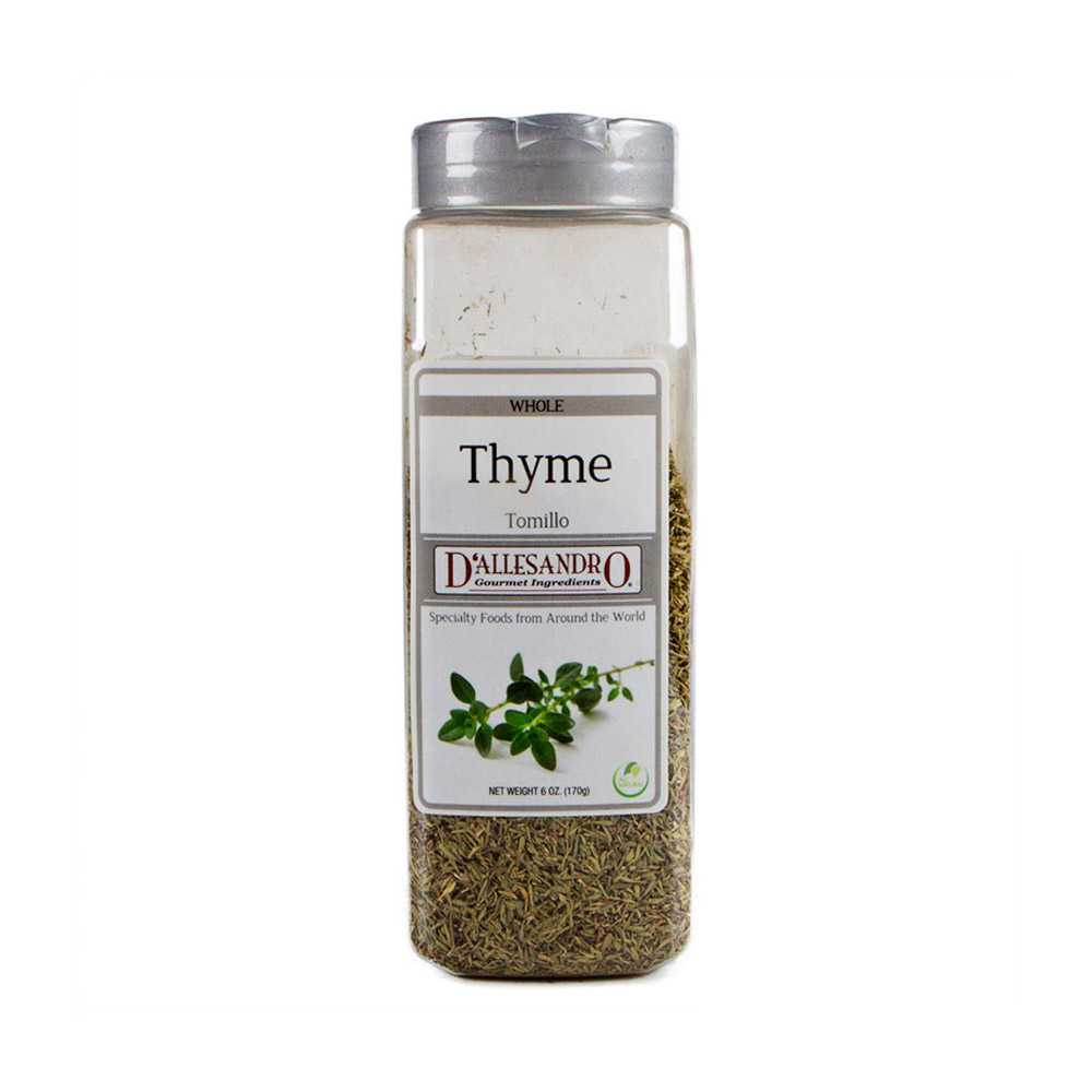 A container of thyme