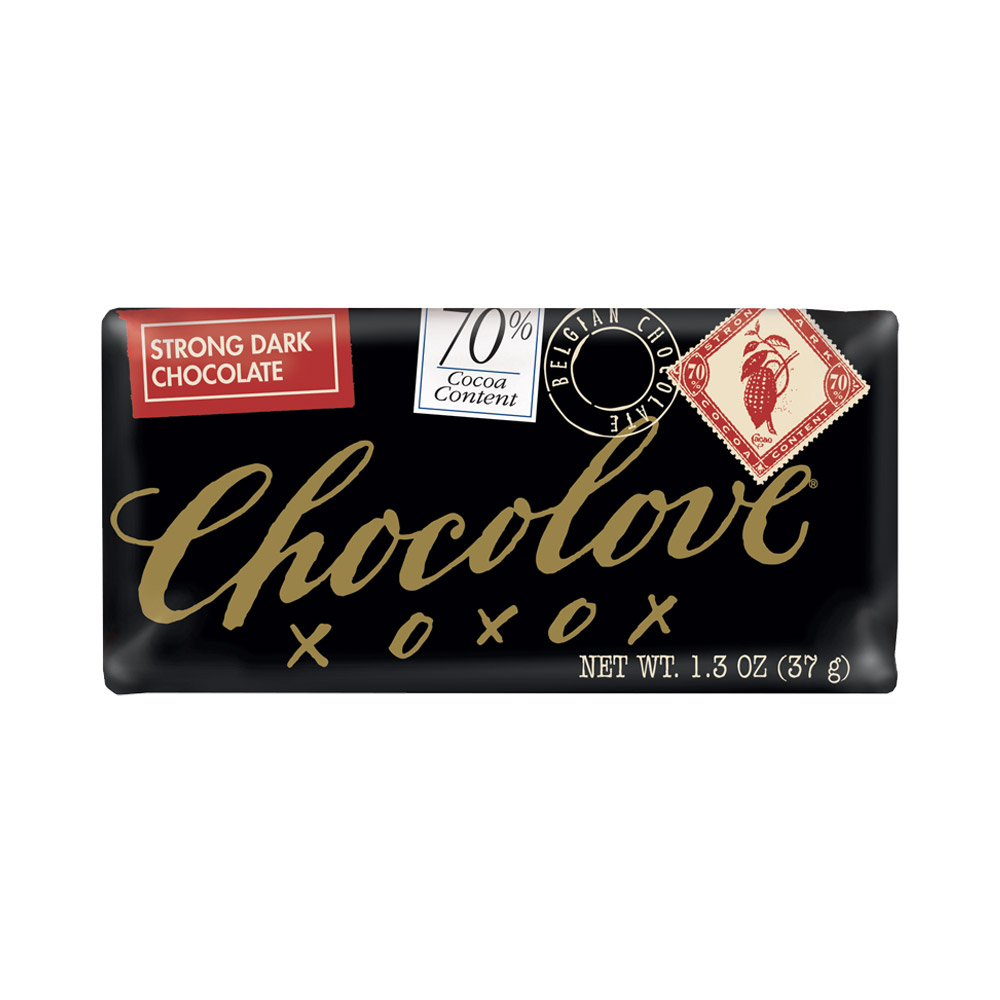 Chocolove Strong Dark Chocolate Mini Bar