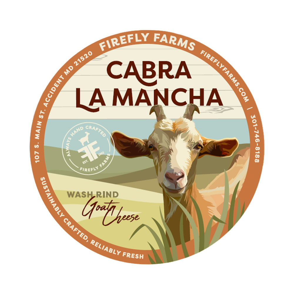 Cabra La Mancha label