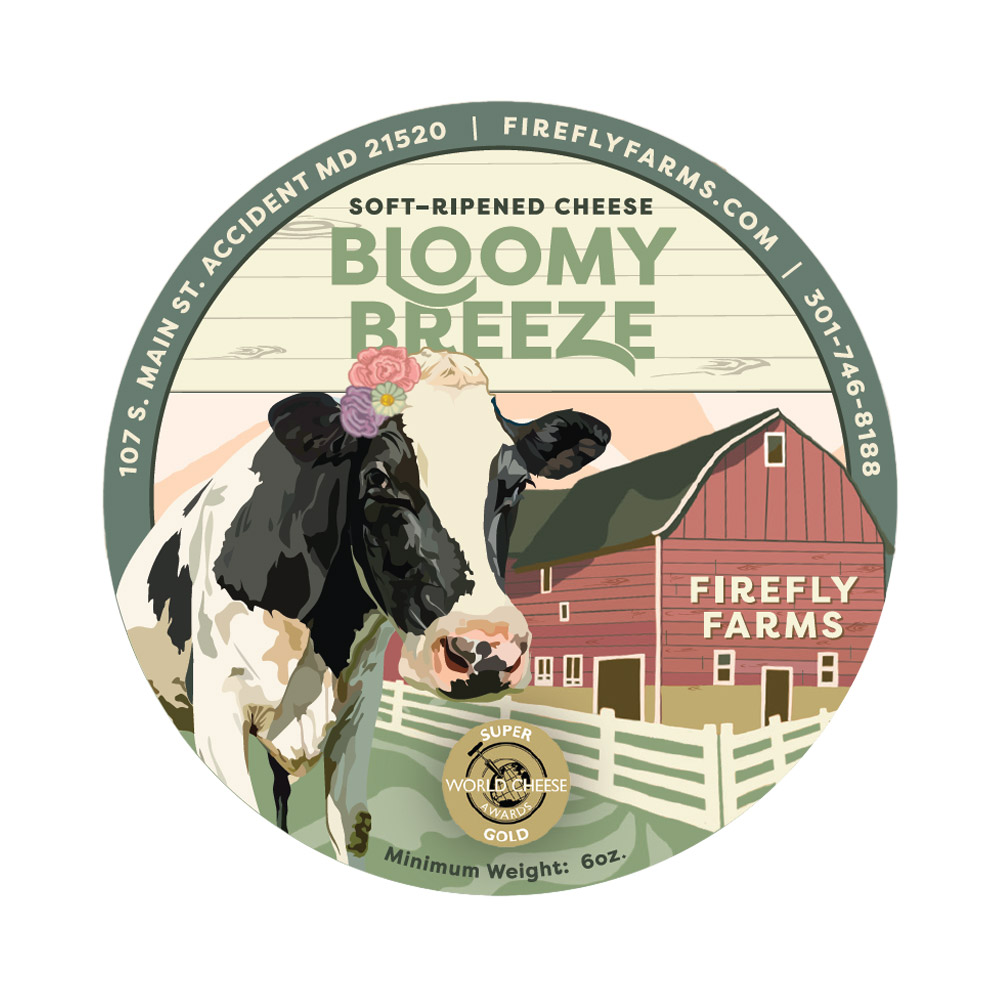 Bloomy Breeze label