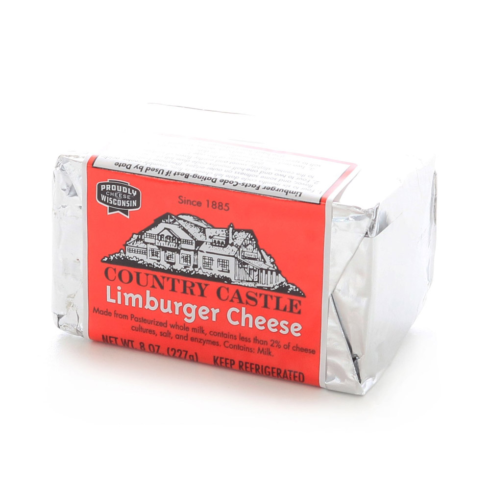 A block of Country Castle Limburger cheese