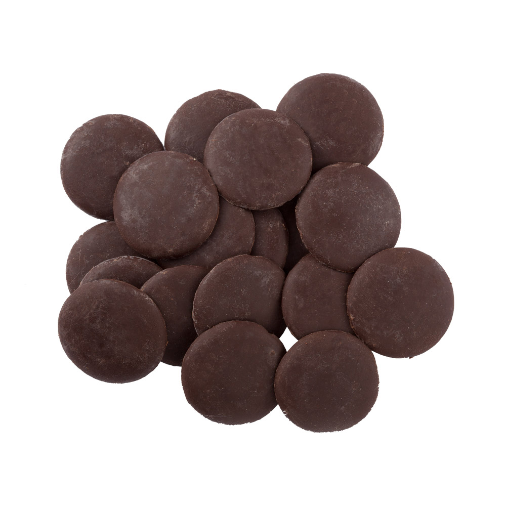 Pile of Van Leer bel noir 54% dark chocolate wafers