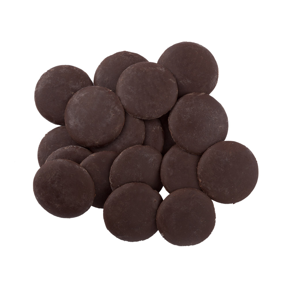 Pile of Van Leer bel noir 73% dark chocolate wafers