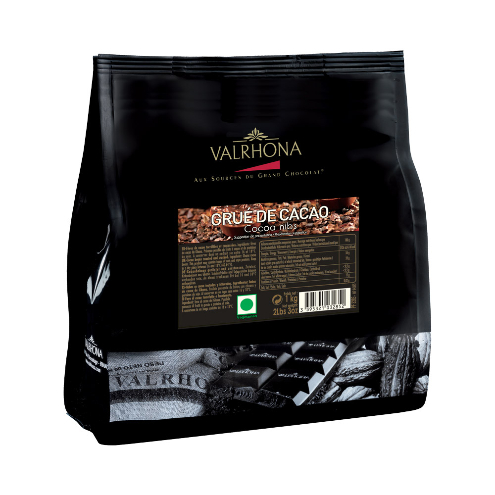 Bag of Valrhona cacao nibs