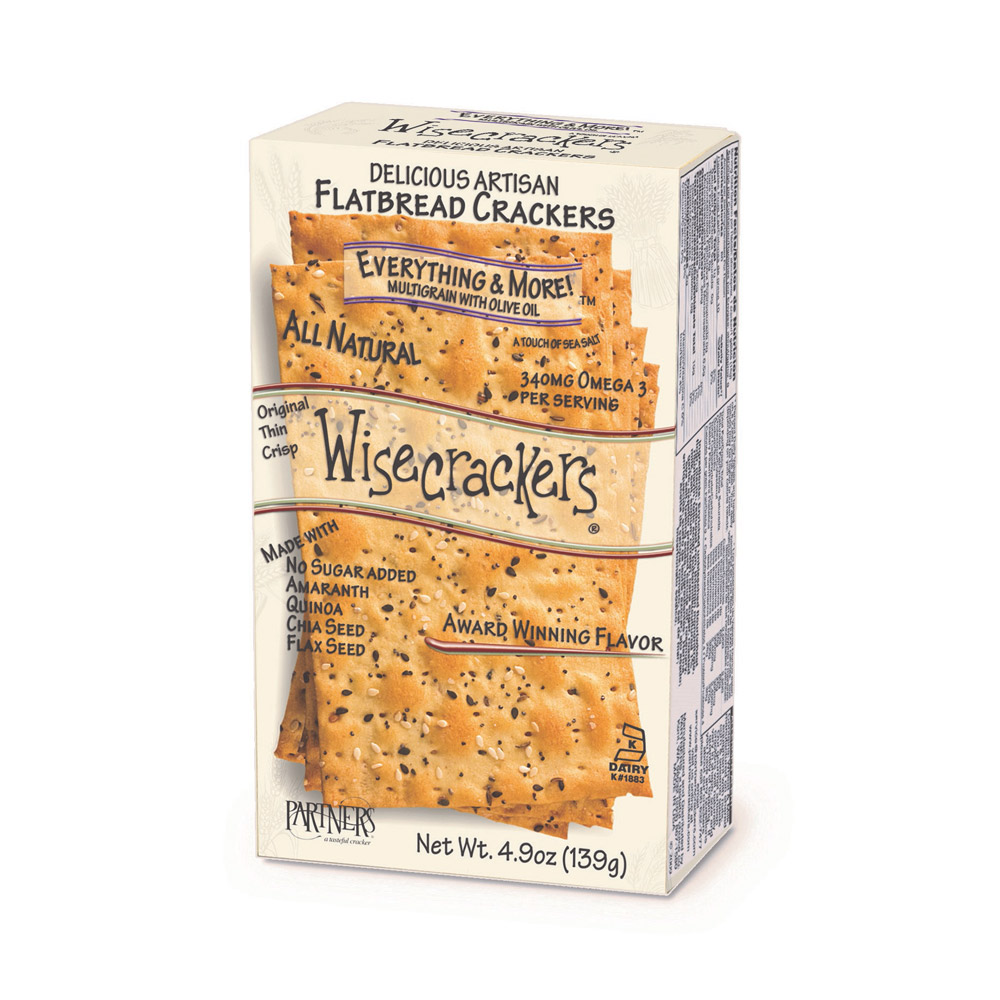 Wisecrackers Flatbread CrackersEverything & More EURO USA