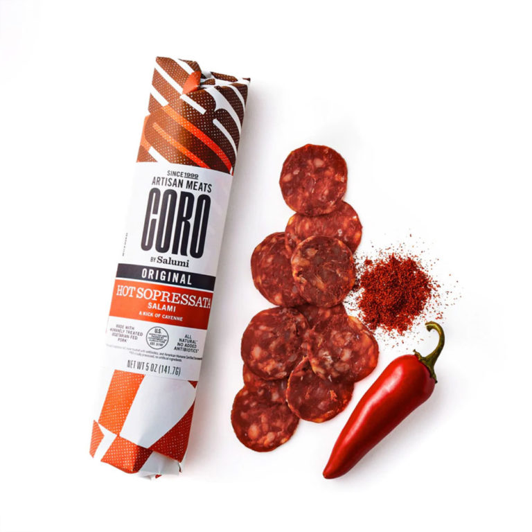Coro Uncured Salami ChubsHot Sopressata EURO USA