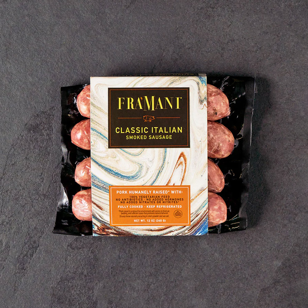 A package of Fra'Mani Classic Italian Sausage