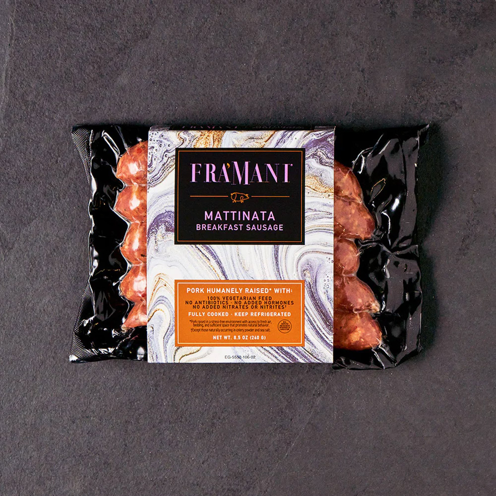 A package of Fra'Mani Mattinata Sausage