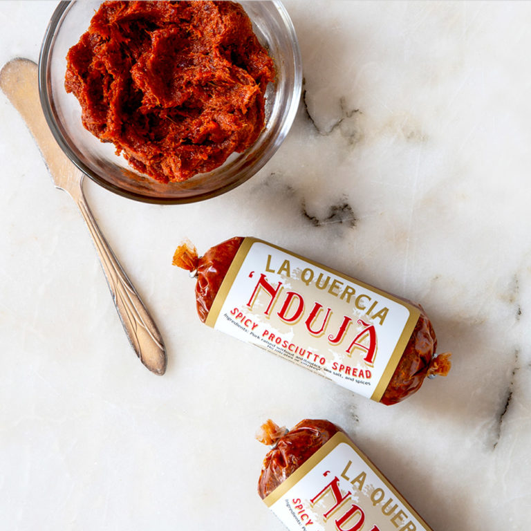 La Quercia 'Nduja Spicy Prosciutto Spread4 oz EURO USA