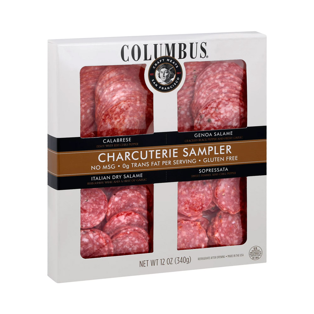 Columbus Charcuterie Sampler in packaging