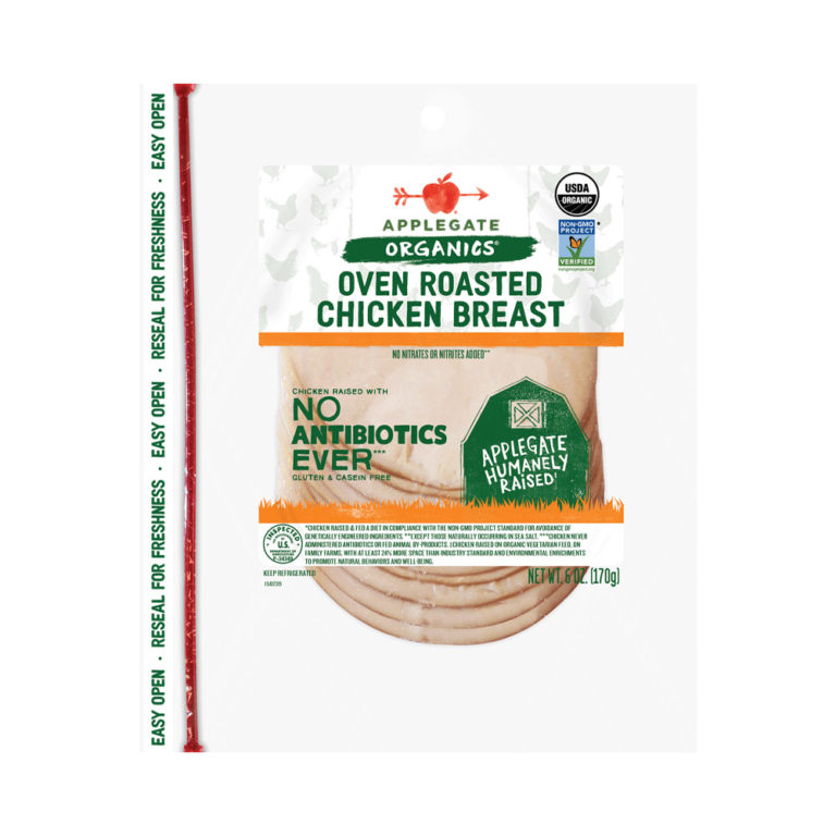 Applegate Organics Oven Roasted Chicken BreastSliced EURO USA