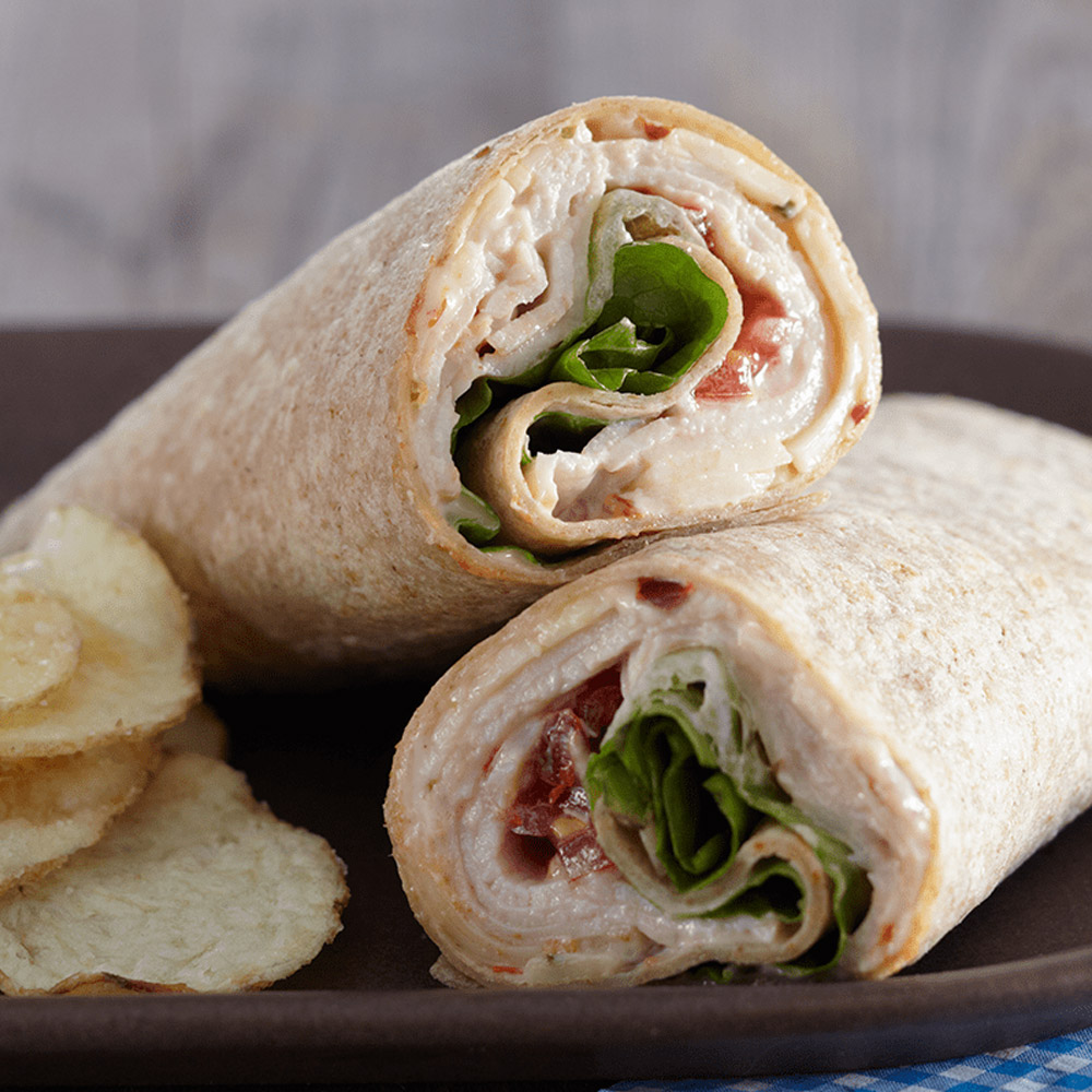 applegate organics sliced organic oven roasted chicken breast in wrap with accompaniments