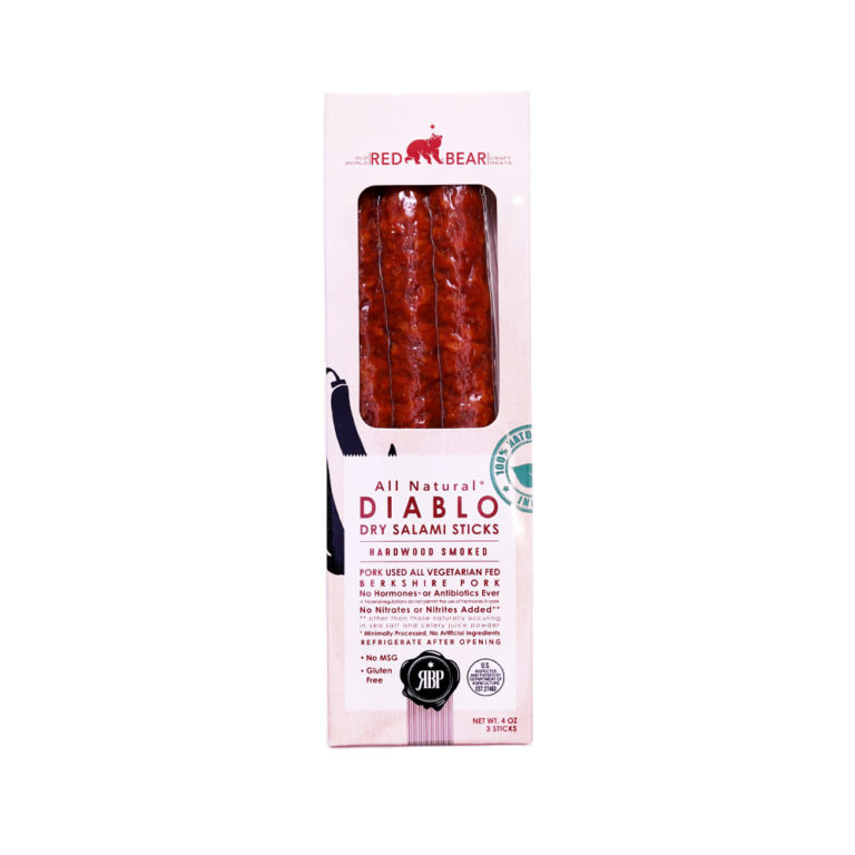 Red Bear Diablo Dry Salami Sticks EURO USA