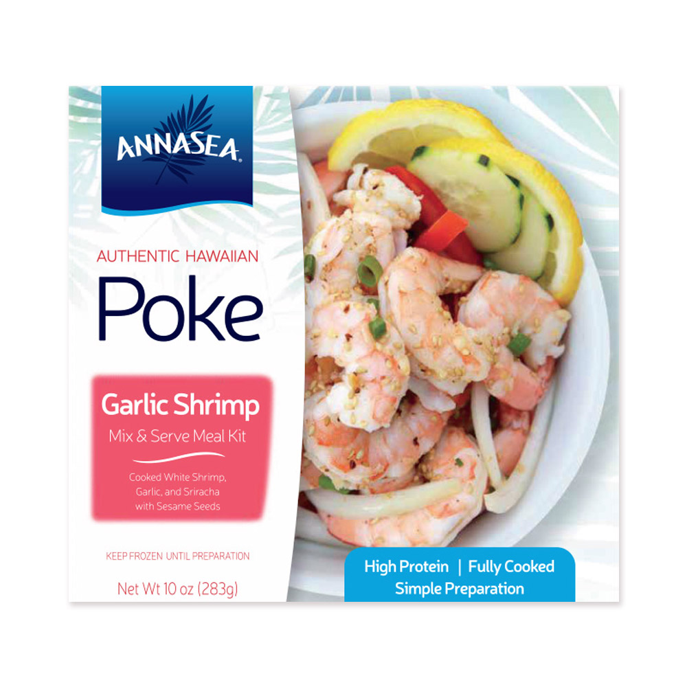 Annasea Garlic Shrimp poke kit