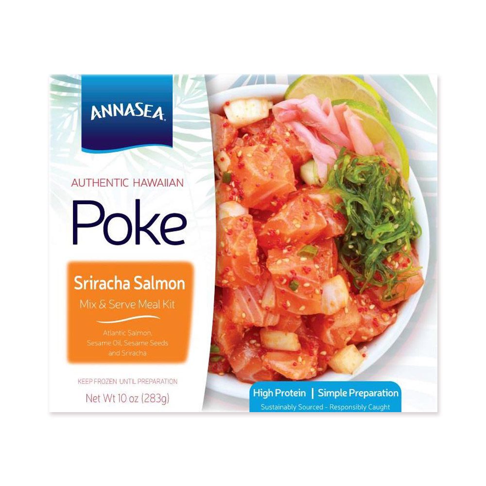 Annasea Sriracha Salmon Poke Kit