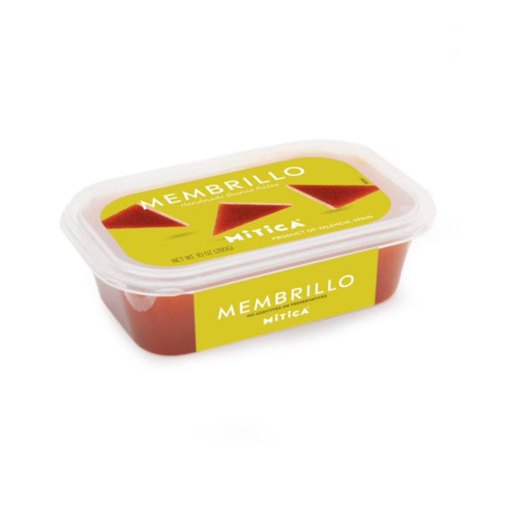 mitica membrillo quince paste in plastic packaging