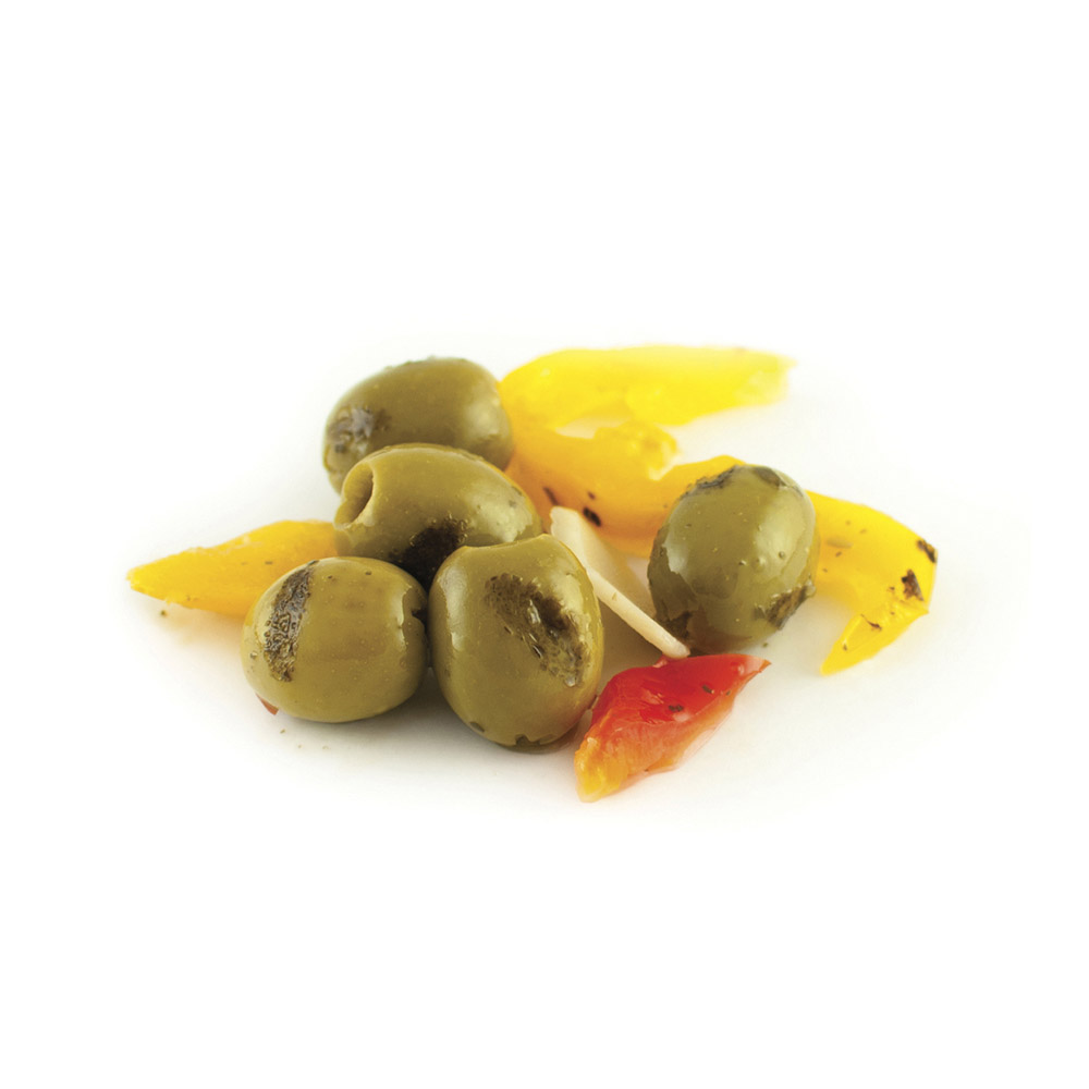 divina pitted grilled green olives
