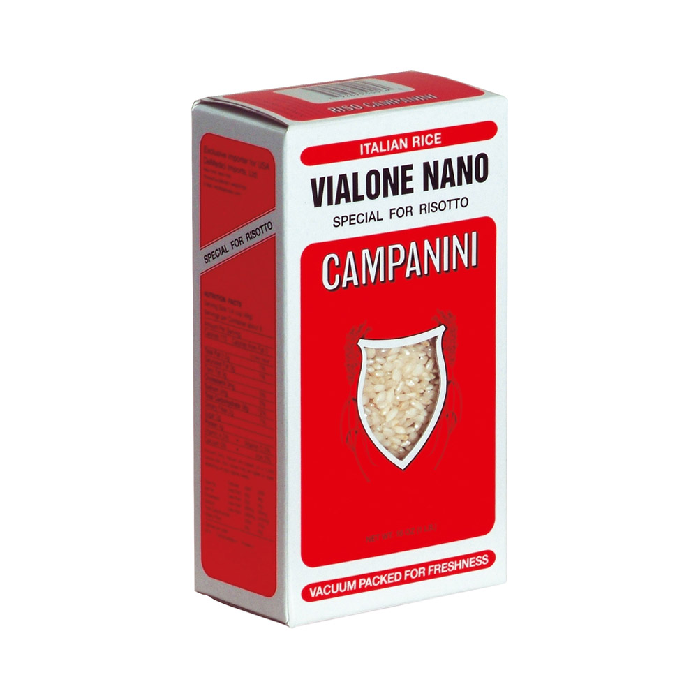 Box of Campanini vialone nano rice