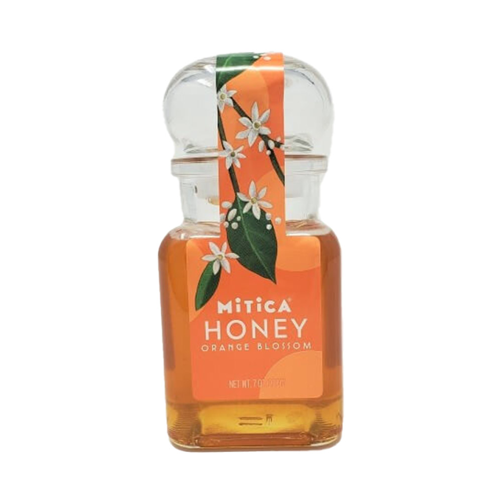 jar of mitica orange blossom honey