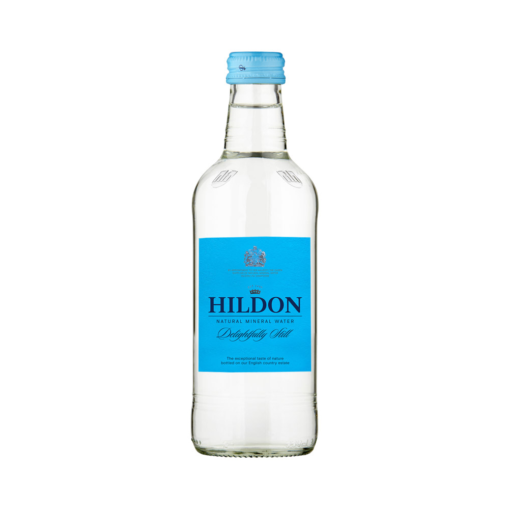 Bottle of Hildon still natural mineral water