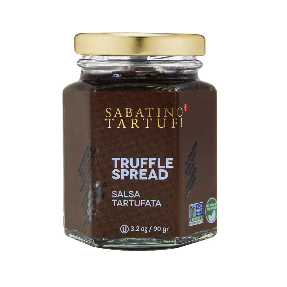 jar of sabatino tartufi black truffle spread